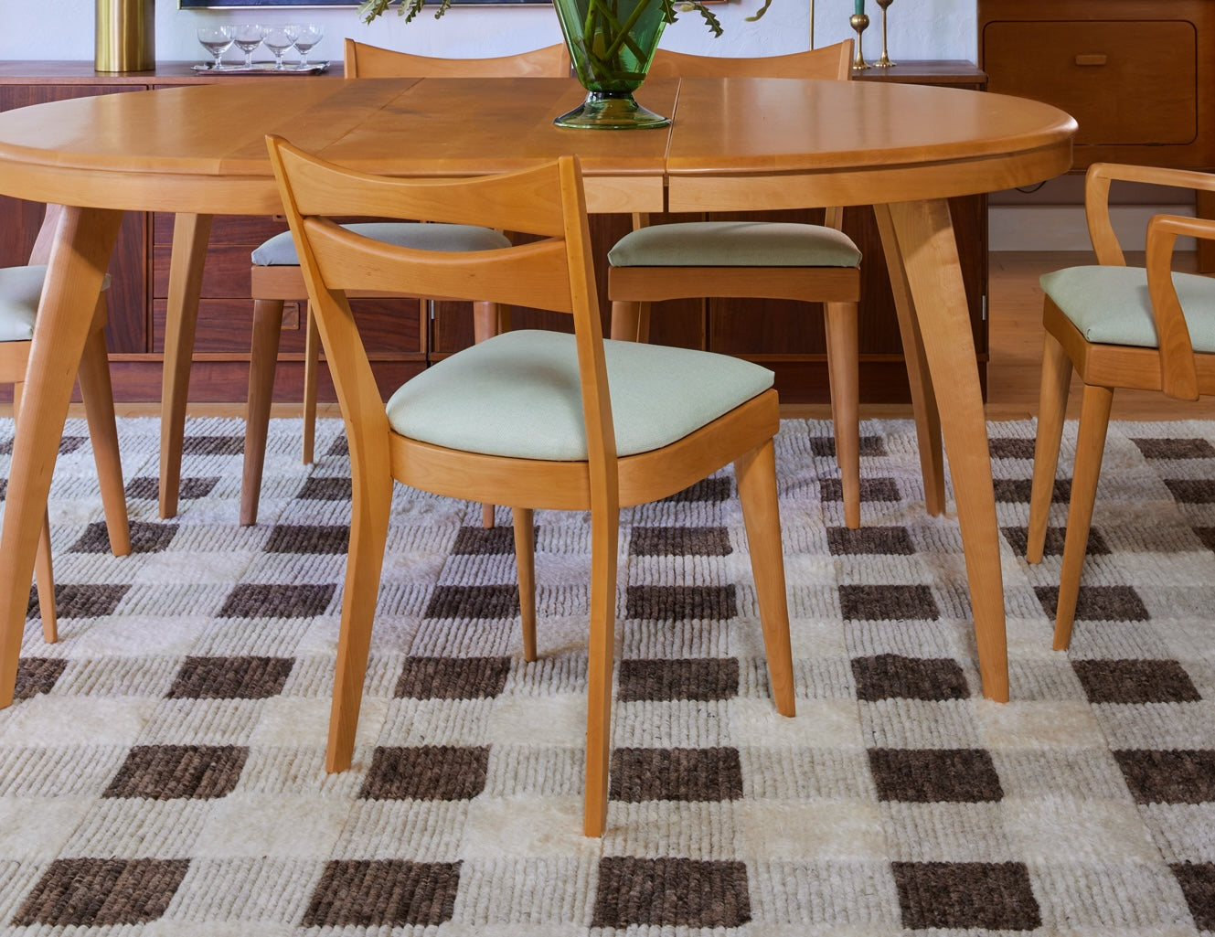 M 1553 A Cat's Eye Dining Chair – Heywood-Wakefield