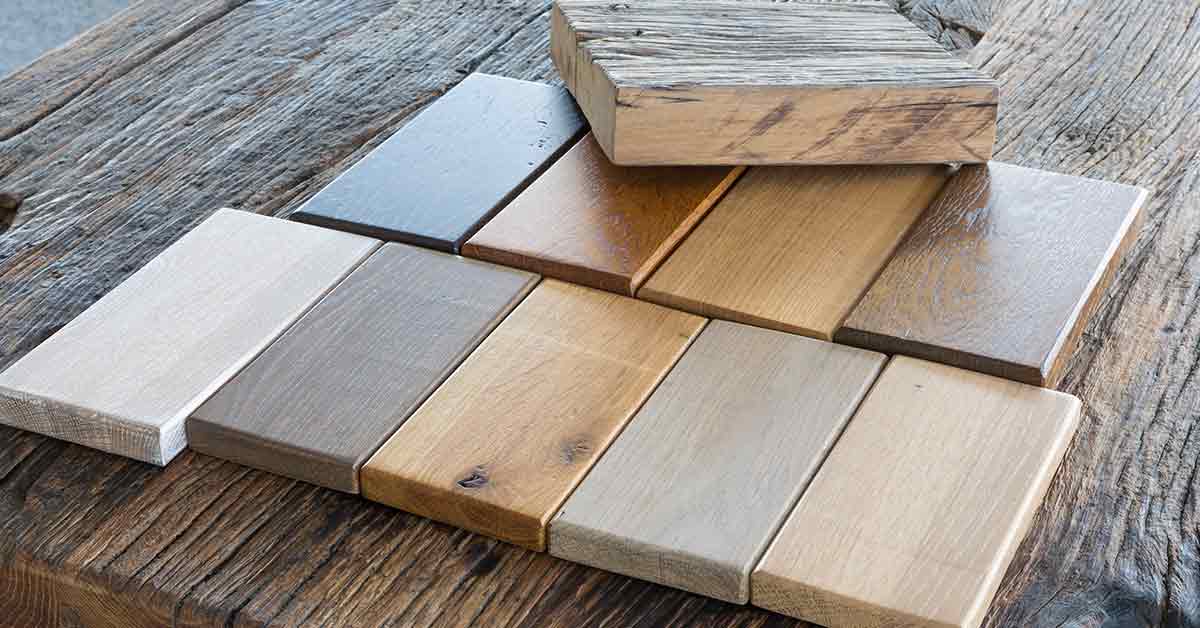 decorating different types wood