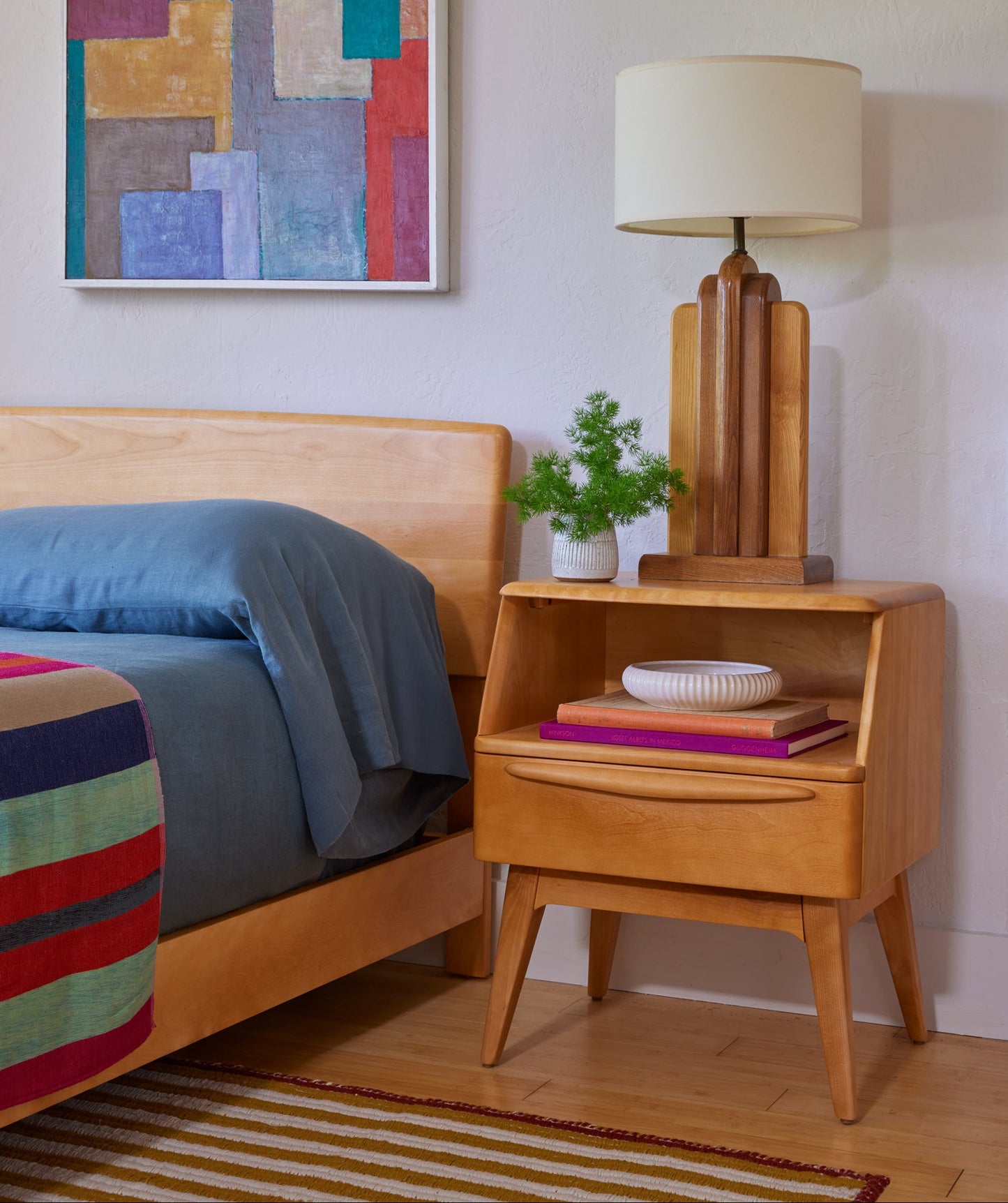 clairfield tobacco nightstand Solano color intensity Lifestorey Maxwell 2-Drawer Nightstand with