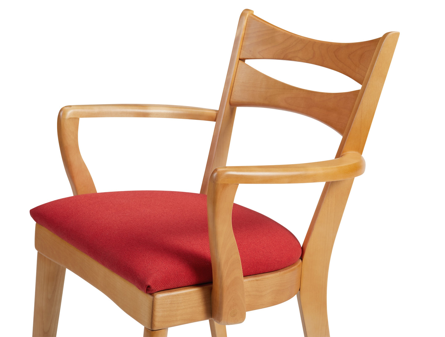 M 1553 C Cat's Eye Dining Chair with Arms
