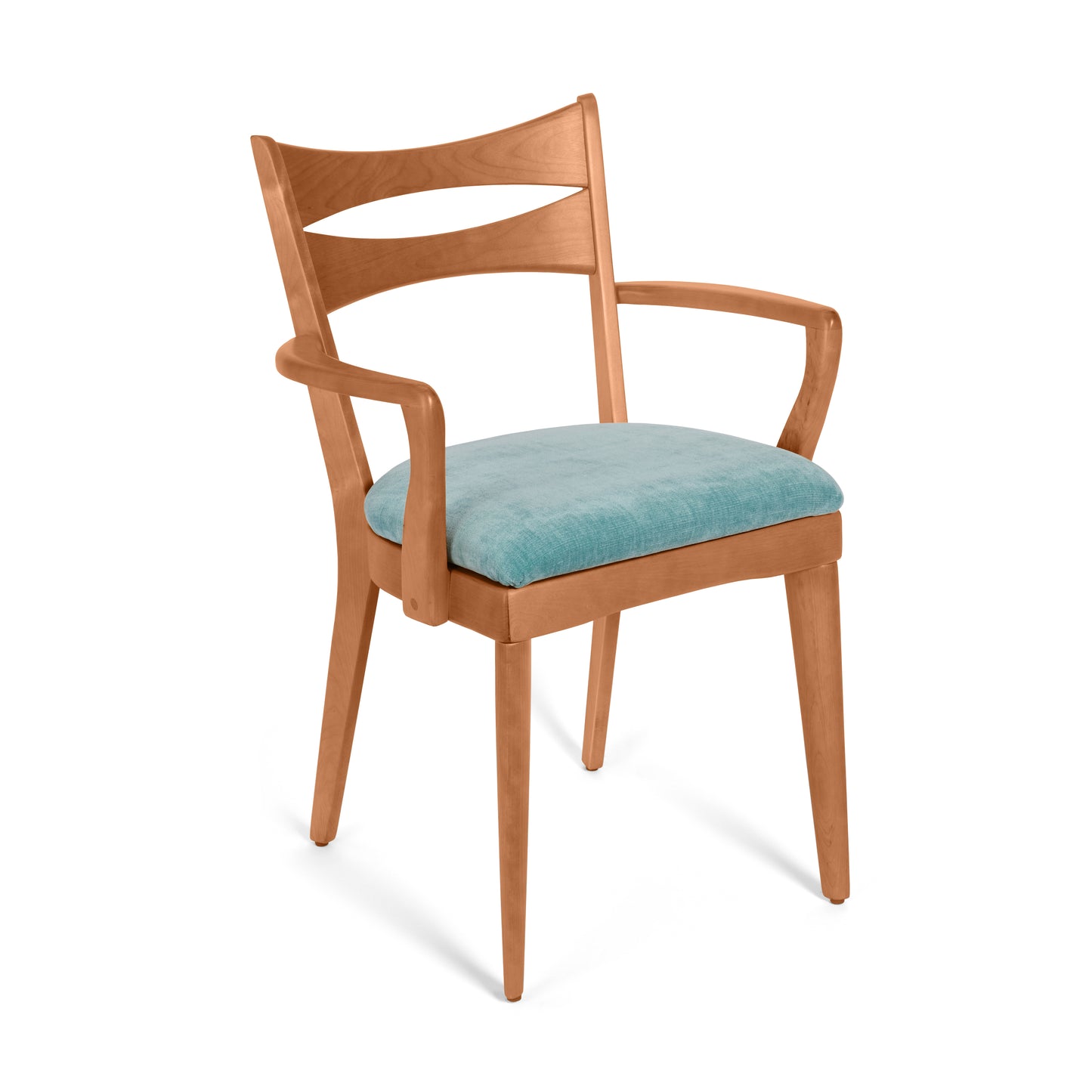 M 1553 C Cat's Eye Dining Chair with Arms